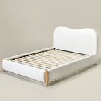 Dorothy Linen Platform Bed