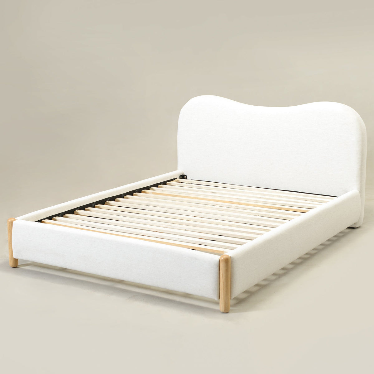 Dorothy Linen Platform Bed