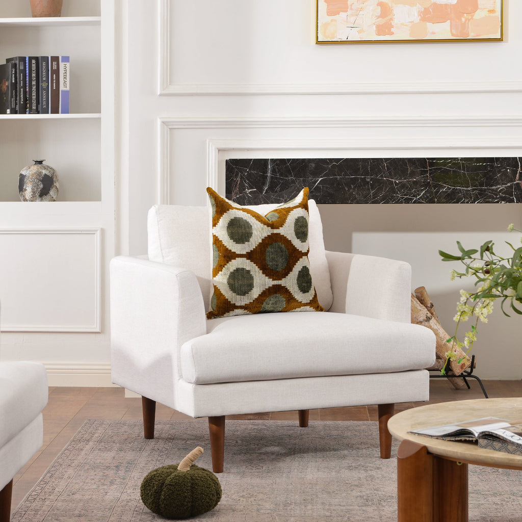 Samuel Tapered Linen ArmChair