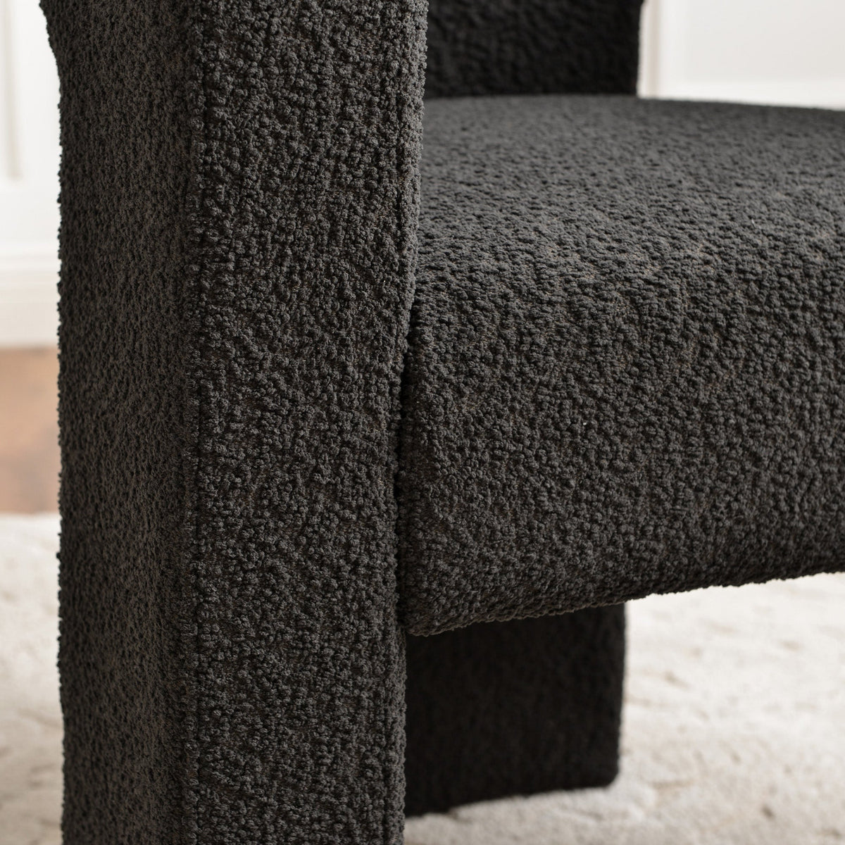 Herbert Modern Bouclé Armchair