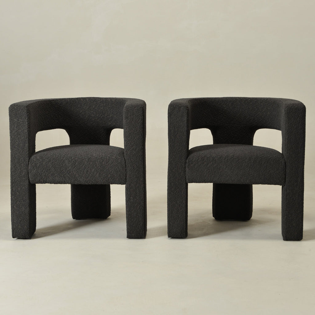 Herbert Modern Bouclé Armchair