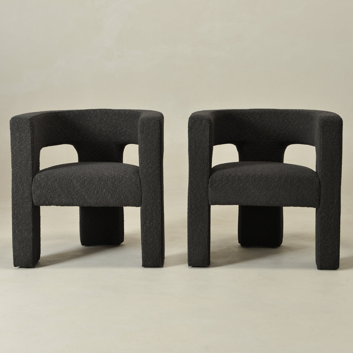 Herbert Modern Bouclé Armchair
