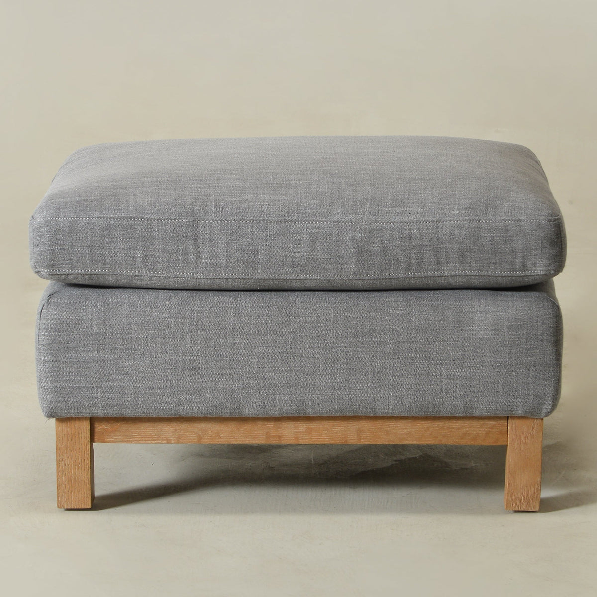 Albert Premium Linen Ottoman