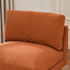 Montyne Bouclé Armless Chair