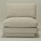 Montyne Bouclé Armless Chair