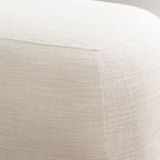 Elmer Linen Ottoman