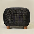 Teratect Exclusive | Elmer Sculpted Jacquard Ottoman