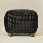 Teratect Exclusive | Elmer Sculpted Jacquard Ottoman