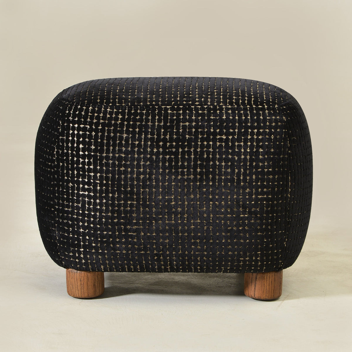 Teratect Exclusive | Elmer Sculpted Jacquard Ottoman