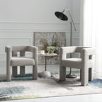 Hal Modern Bouclé Armchair Set