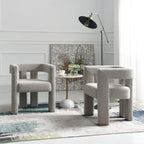 Hal Modern Bouclé Armchair Set
