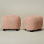 Elmer Linen Ottoman