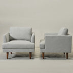 Samuel Tapered Linen ArmChair