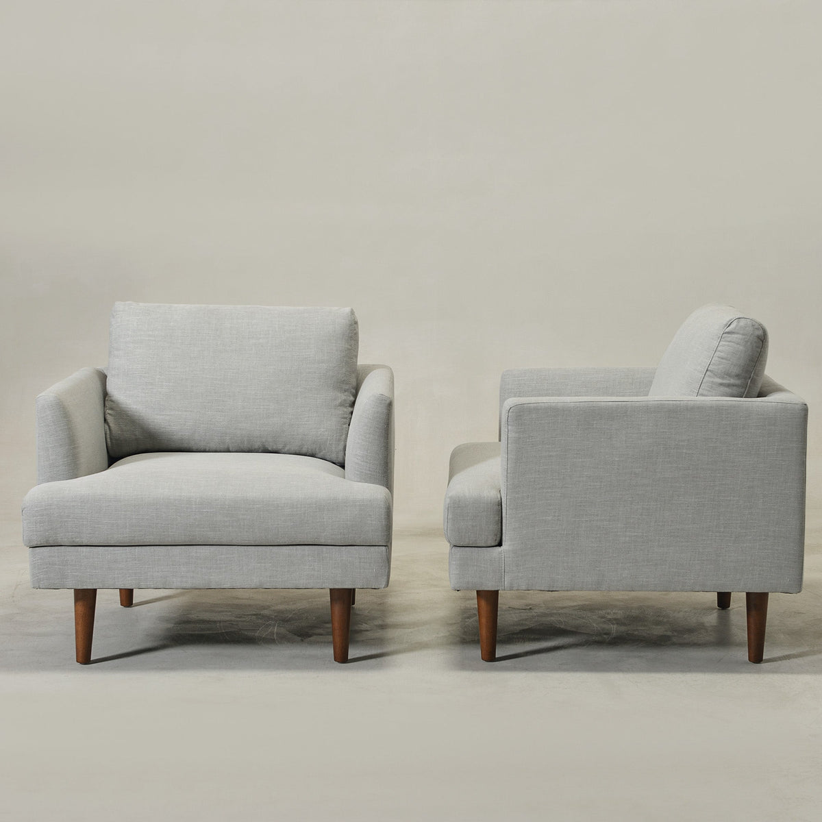 Samuel Tapered Linen ArmChair