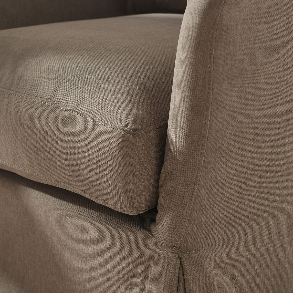 Eliza Slipcover Swivel Barrel Chair