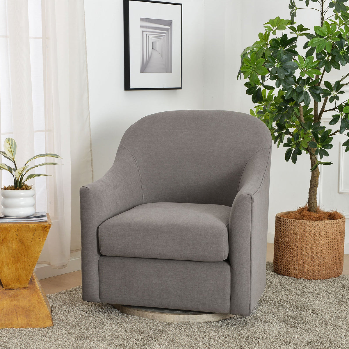 Ethel Swivel Nursery Glider