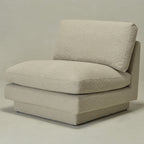 Montyne Bouclé Armless Chair
