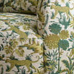 Teratect Exclusive | Ashlie Embroidered Fabric Swivel Chair