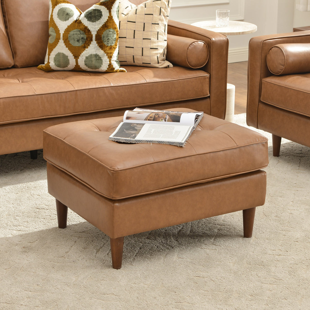 Tiziano Tufted Ottoman