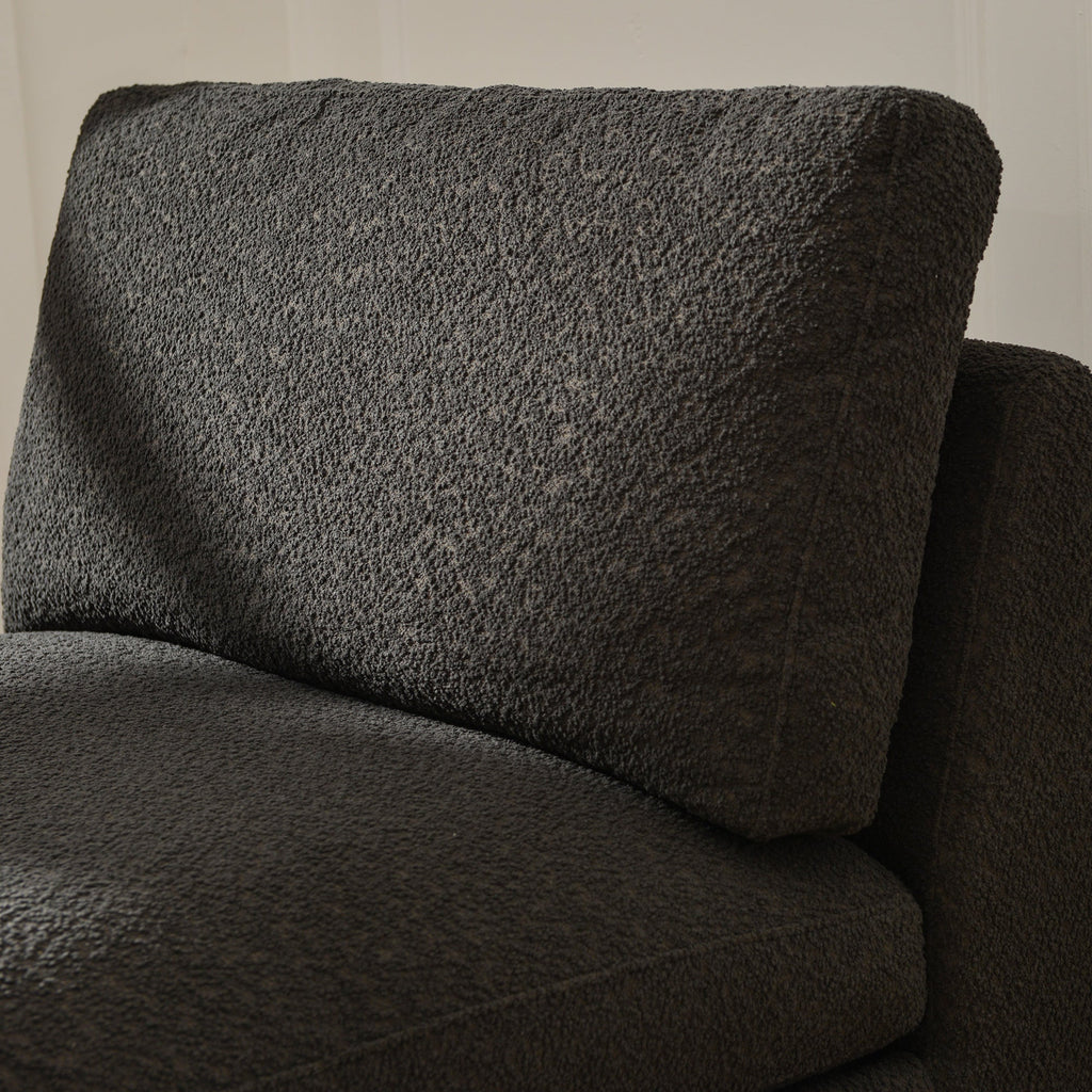 Montyne Bouclé Armless Chair