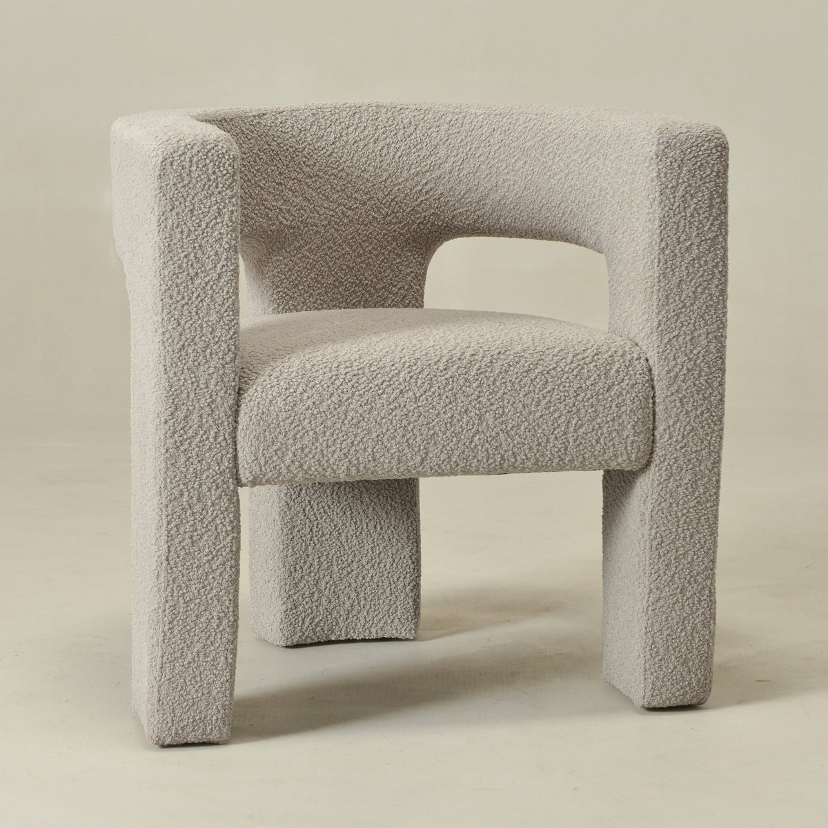 Herbert Modern Bouclé Armchair