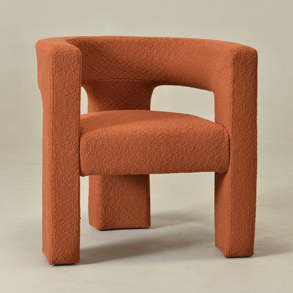 Herbert Modern Bouclé Armchair