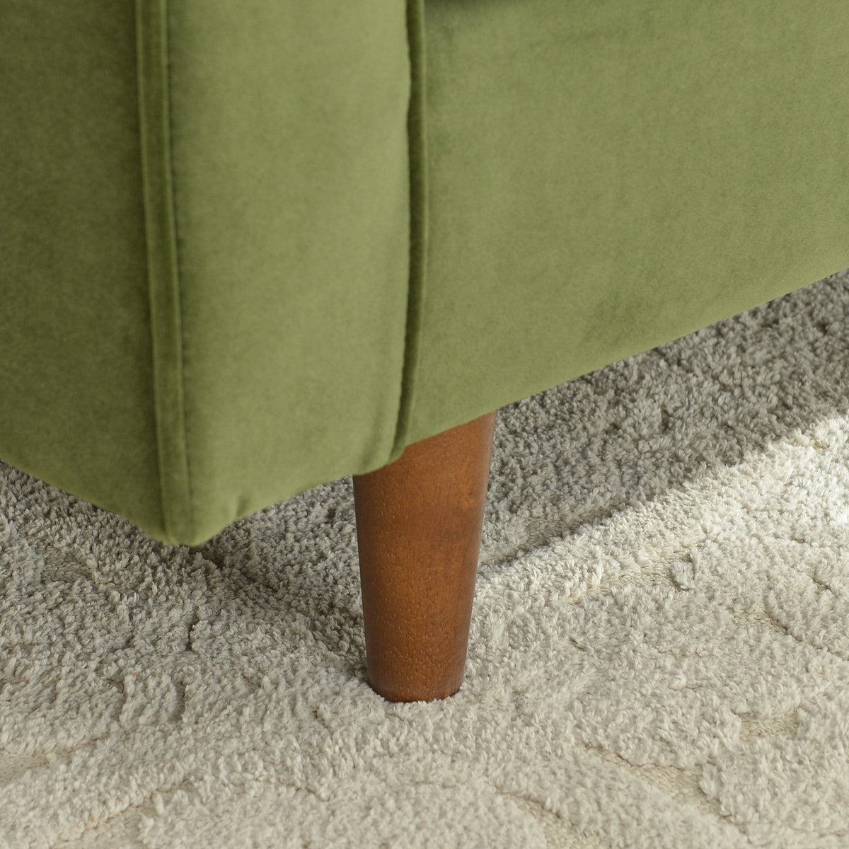 Tiziano Tufted Armchair with Accent Pillows