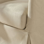 Eliza Slipcover Swivel Barrel Chair