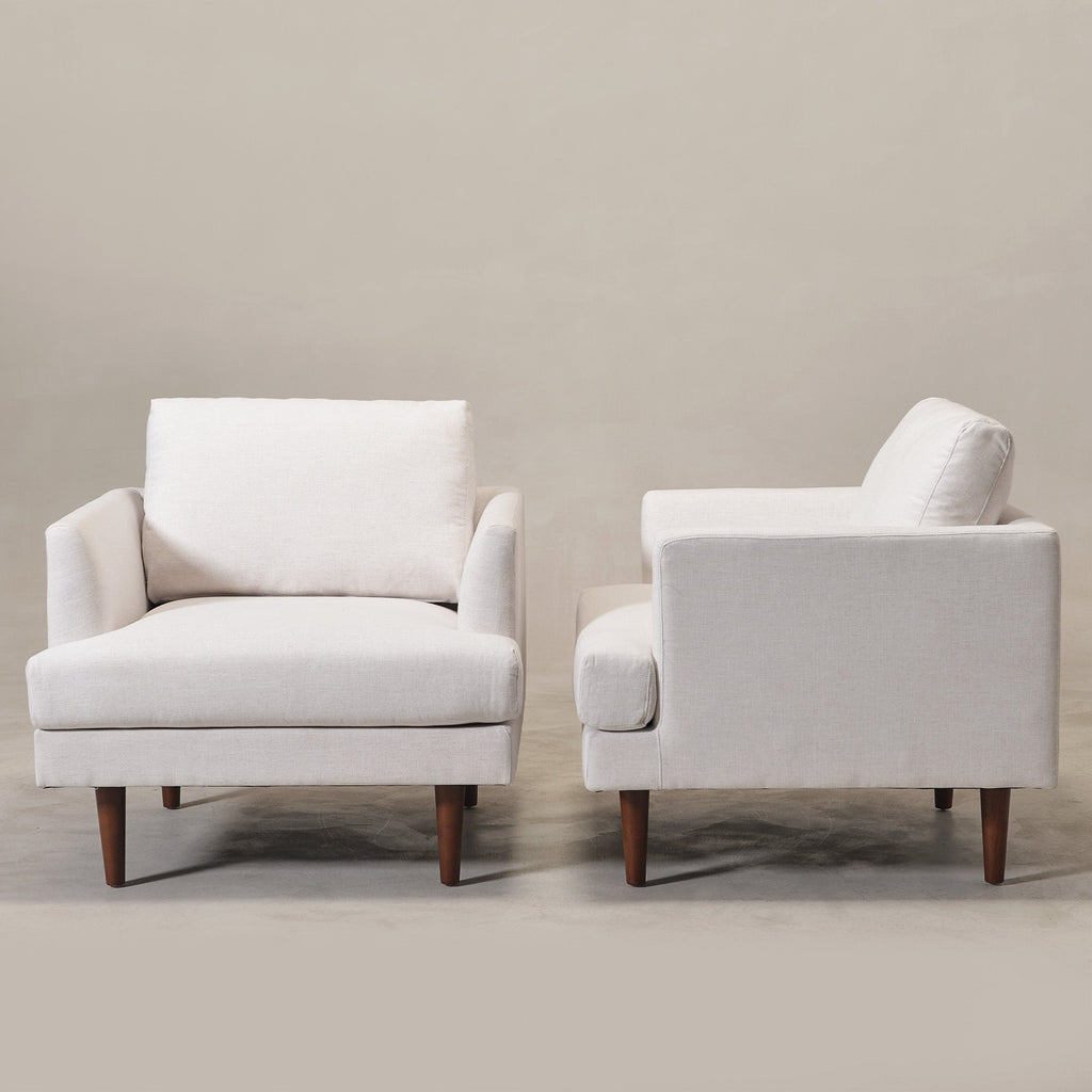 Samuel Tapered Linen ArmChair