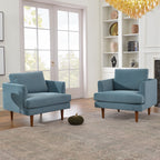Samuel Tapered Velvet ArmChair