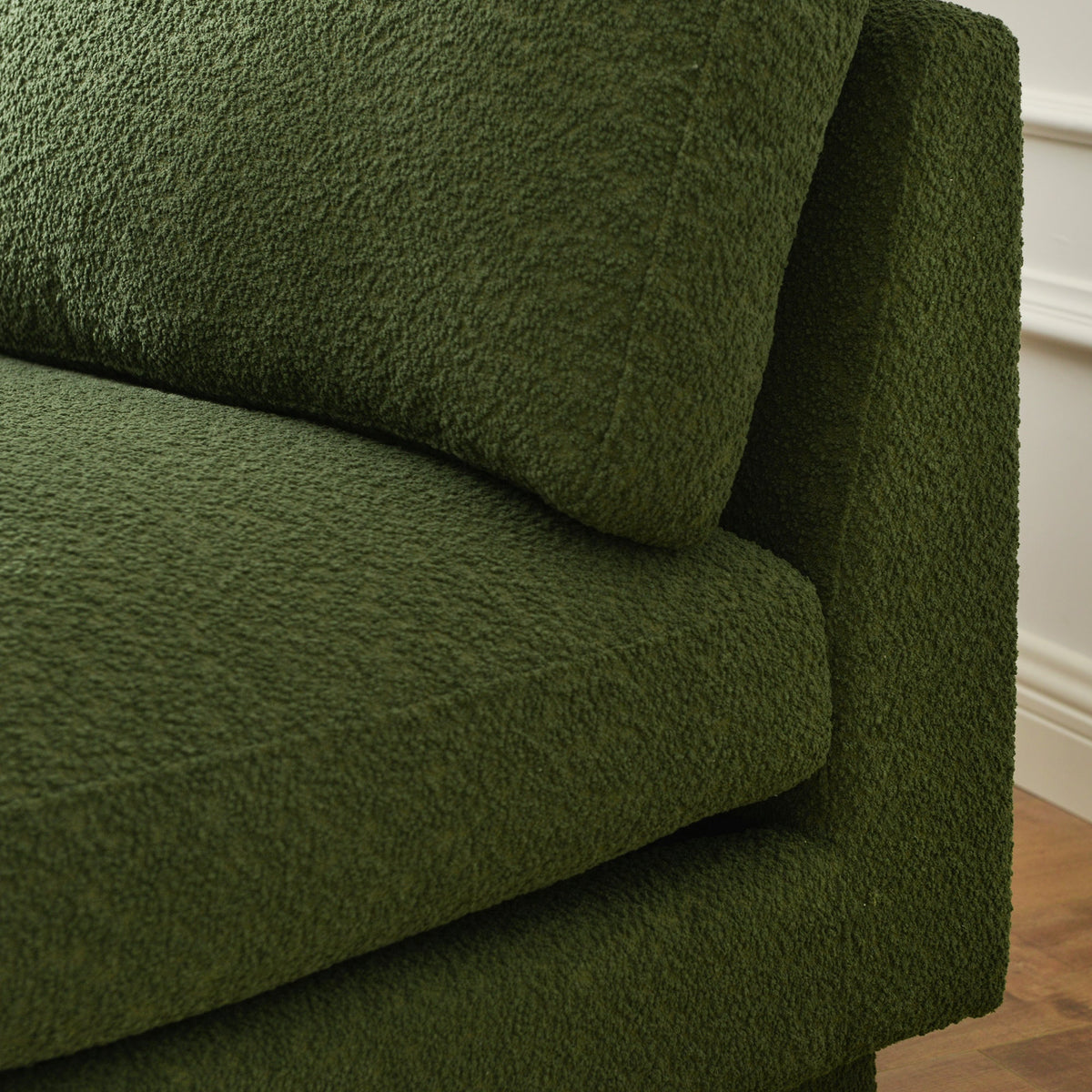 Montyne Bouclé Armless Chair