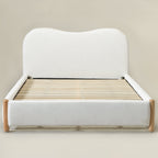 Dorothy Linen Platform Bed
