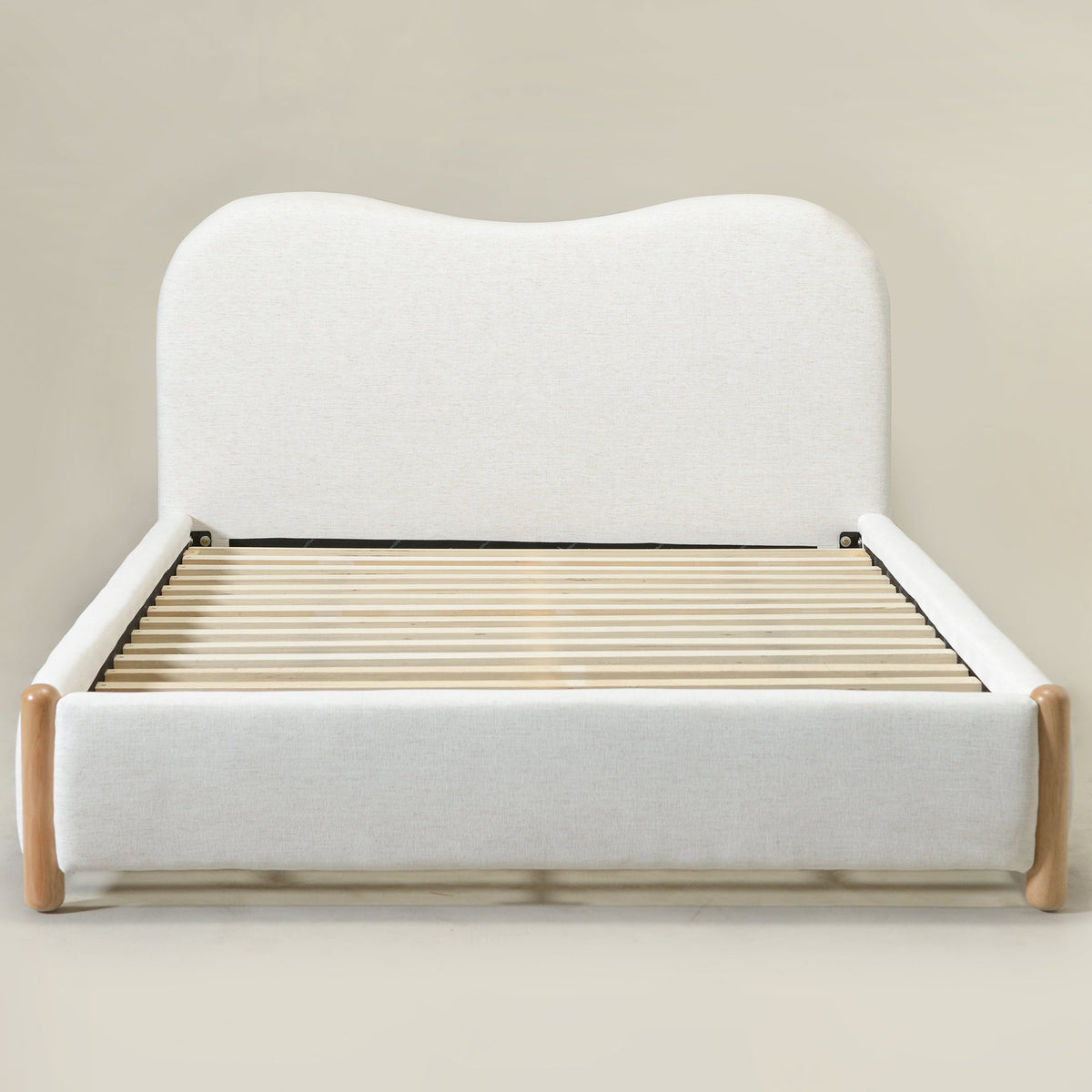 Dorothy Linen Platform Bed