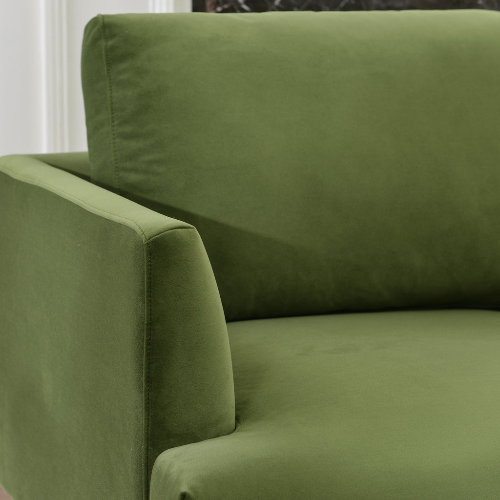 Samuel Tapered Velvet ArmChair
