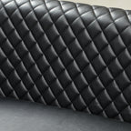 Logan Faux Leather Tufted Loveseat