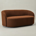 Everitte Bouclé Loveseat Sofa