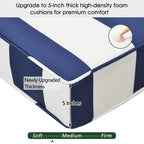 Ranu Extra Thick Outdoor Cushion Set