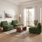 Montyne Bouclé Armless Chair