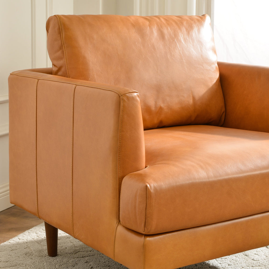 Samuel Premium Leather Armchair