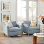 Albert Premium Linen Armchair