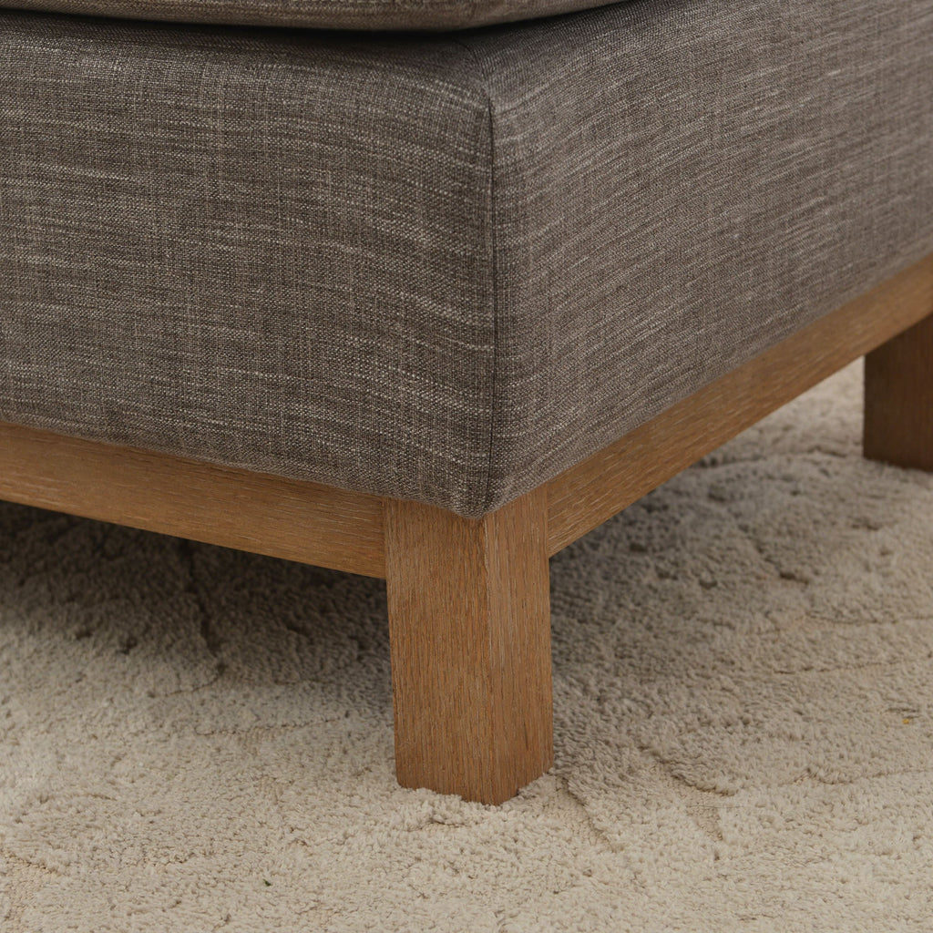 Albert Premium Linen Ottoman