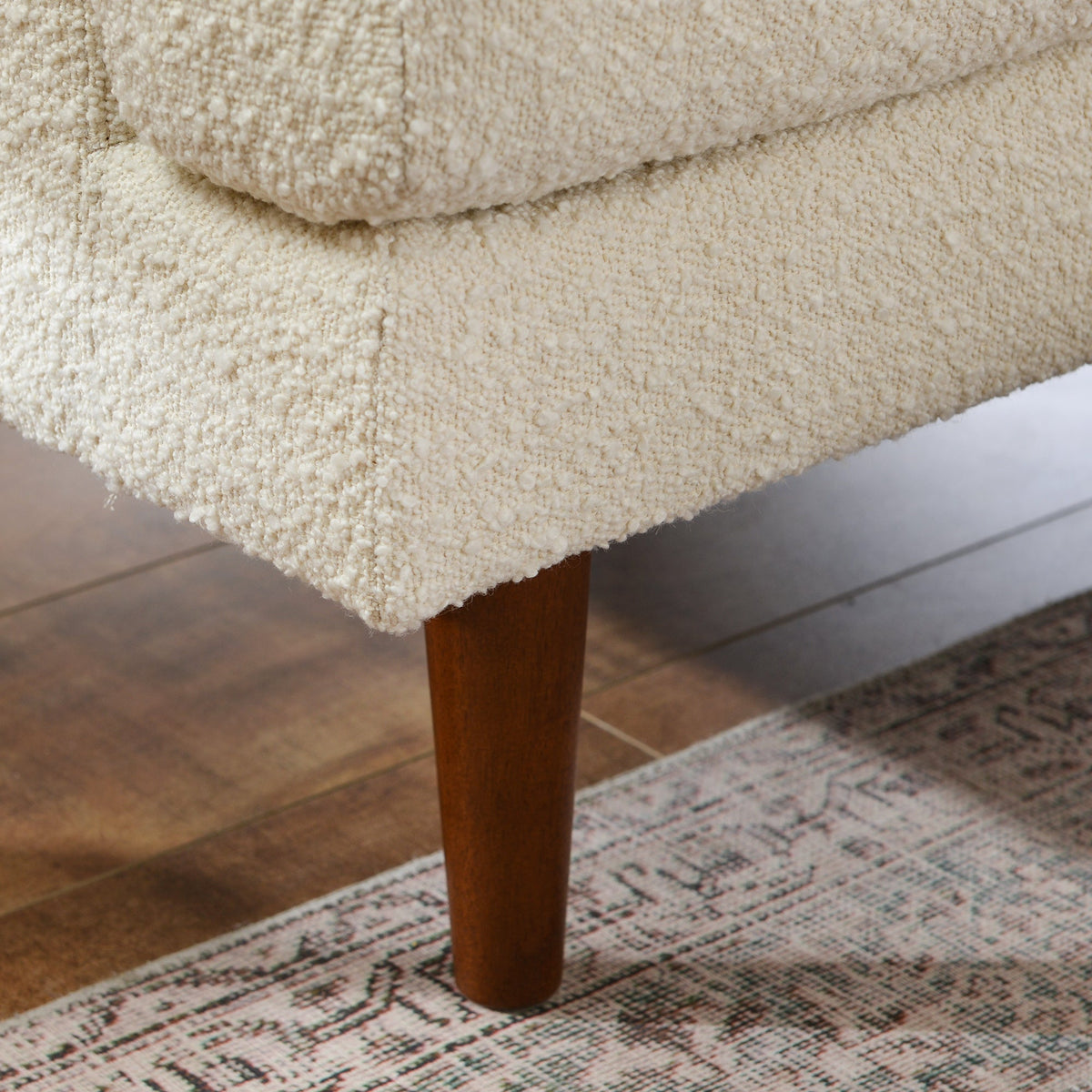 Samuel Tapered Bouclé ArmChair