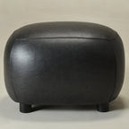 Elmer Faux Leather Ottoman