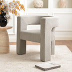 Herbert Modern Bouclé Armchair