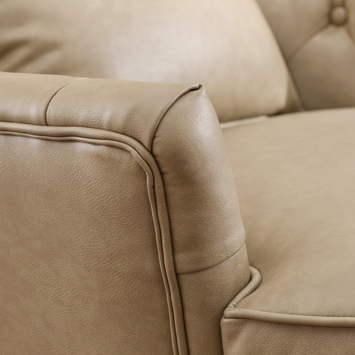 Letitia Faux Leather Wingback Chair