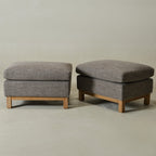 Albert Premium Linen Ottoman