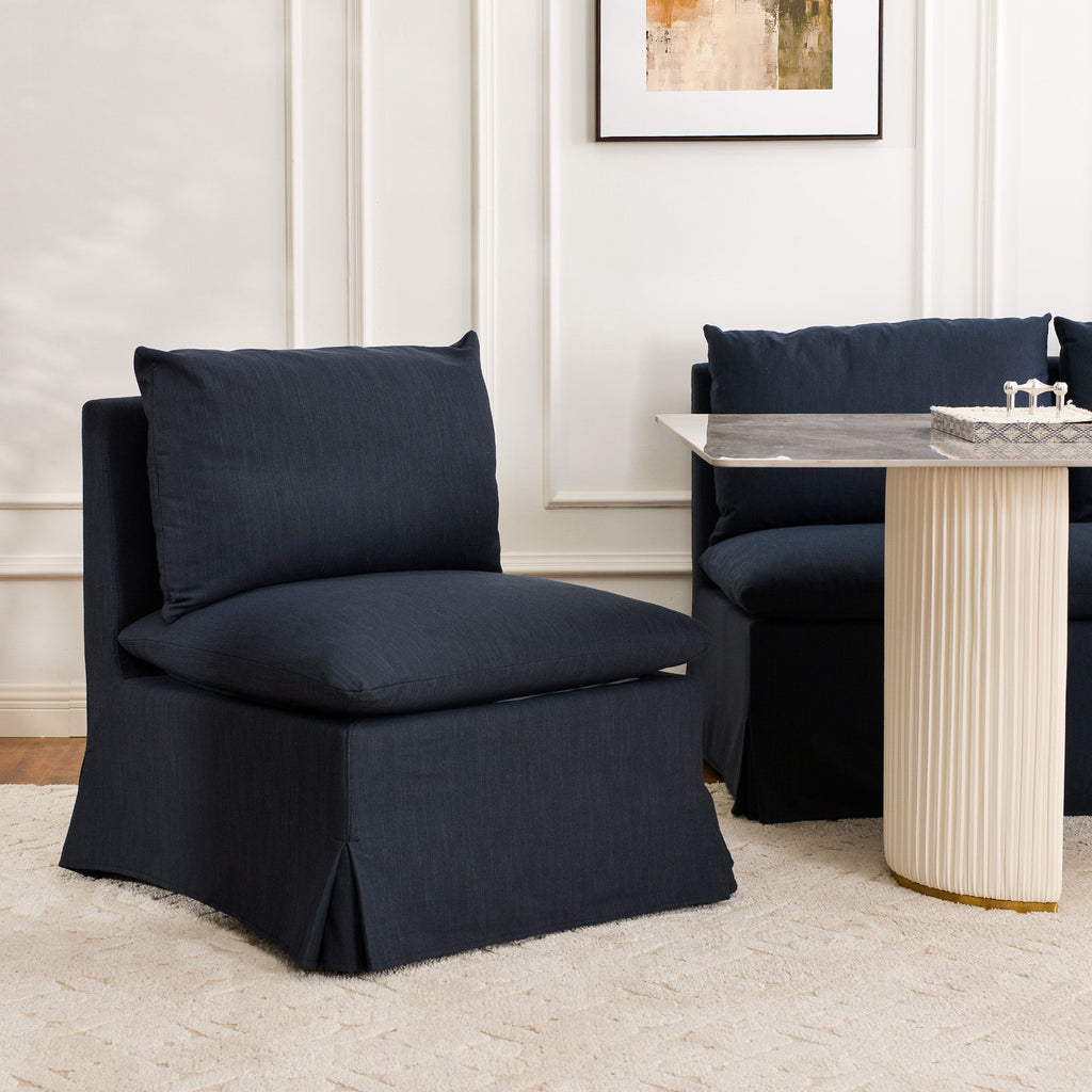 Nelly Slipcover Performance Dining Banquette