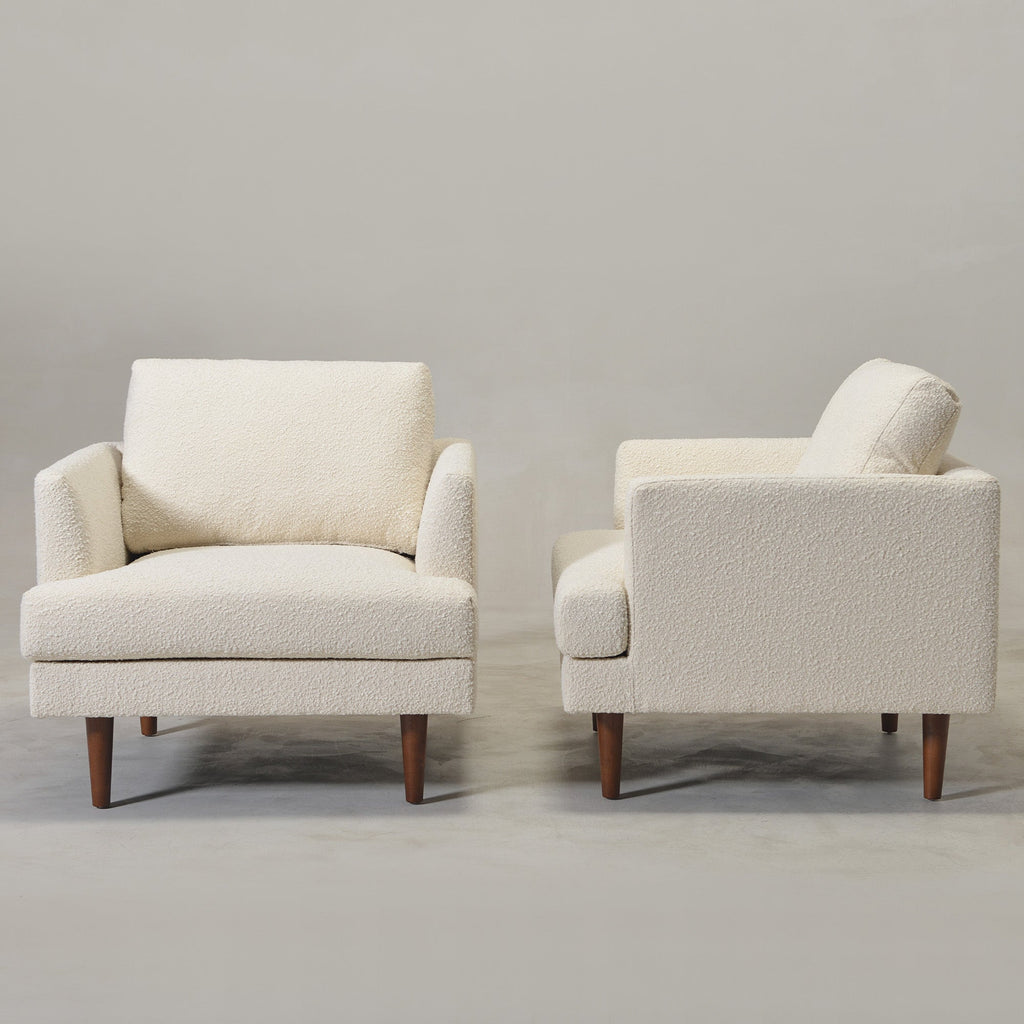 Samuel Tapered Bouclé ArmChair