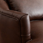 Letitia Faux Leather Wingback Chair