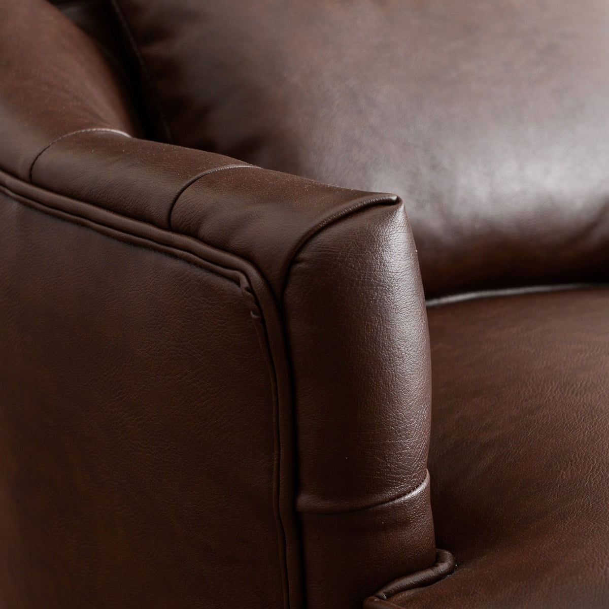 Letitia Faux Leather Wingback Chair